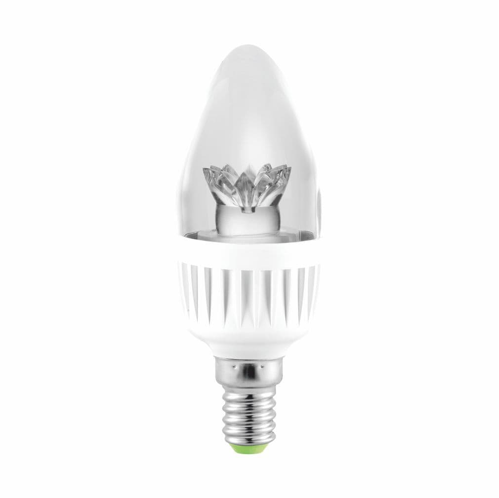 Bec LED Lumineco PRO C37 Clear 5W E14 3000K